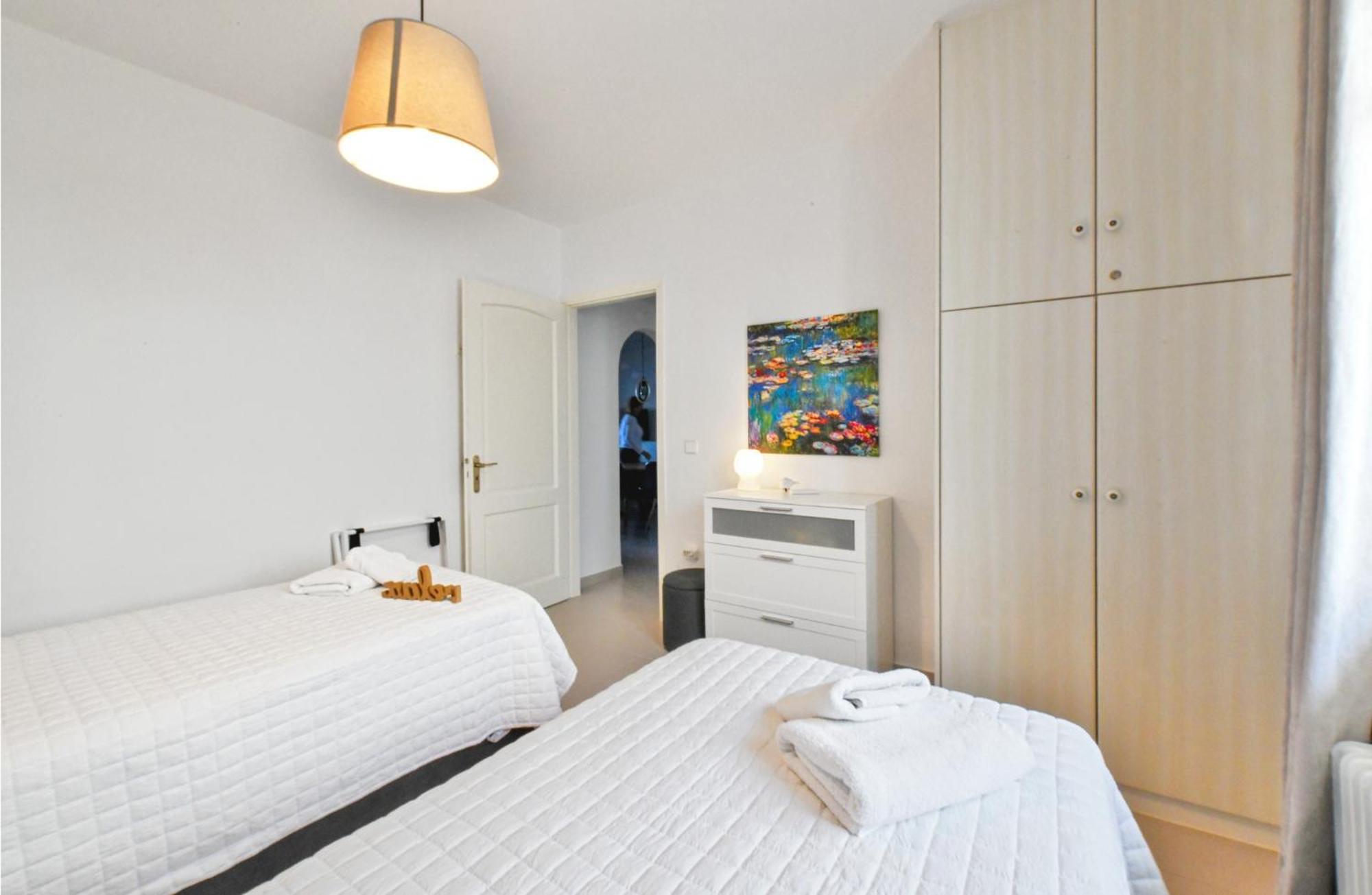 Amazing 2 Bedroom Apartment Overlooking The Marina Of Vourkari ภายนอก รูปภาพ